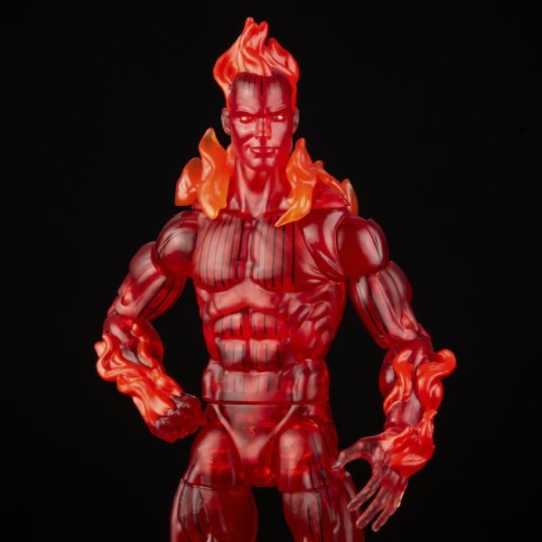 Fantastic Four Marvel Legends Retro Actionfigur Human Torch