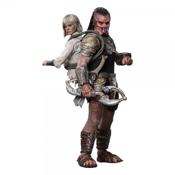 Predator: Badlands Movie Masterpiece Actionfigur 1/6 Dek &amp; Thia 30 cm