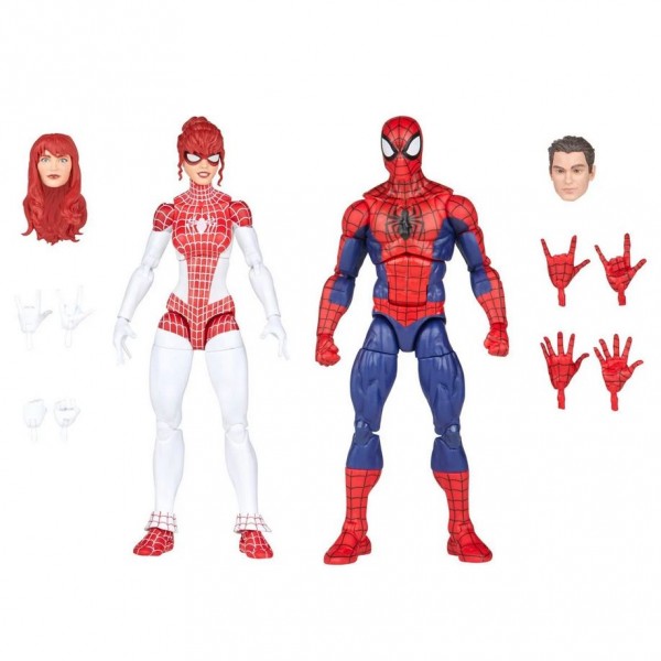 Spider-Man Marvel Legends Action Figures Spider-Man & Spinneret (2-Pack)