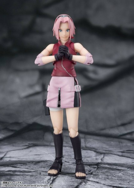 Naruto Shippuden S.H. Figuarts Action Figure Sakura Haruno -Inheritor of Tsunade's indominable will-