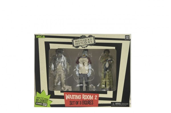 Beetlejuice 2 Waitig Room Set 2 - 3 action figures