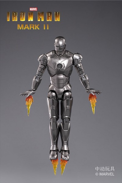 ZD Toys Action Figure 1/10 Iron Man Mark II