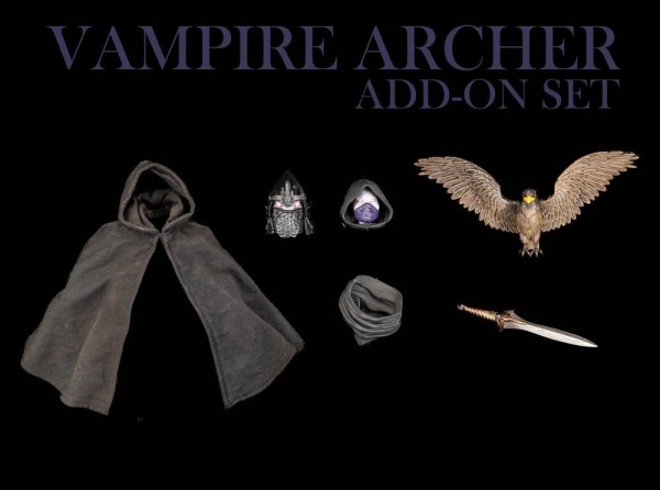Mythic Legions: Reinforcement 3 Zubehör-Set für Actionfiguren Vampire Archer Add-On Set