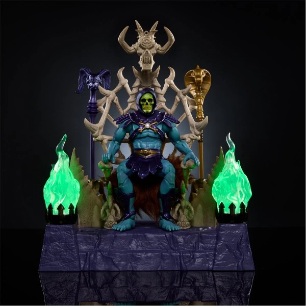 Masters of the Universe Masterverse Skeletor and Havoc Throne Action Figure Set - Fan Channel Exclusive
