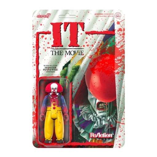 It The Movie (1990) ReAction Action Figure Pennywise Monster Blood