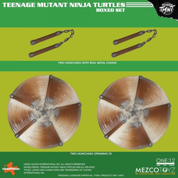 Teenage Mutant Ninja Turtles One:12 Collective Actionfiguren 1/12 Boxed Set 17 cm