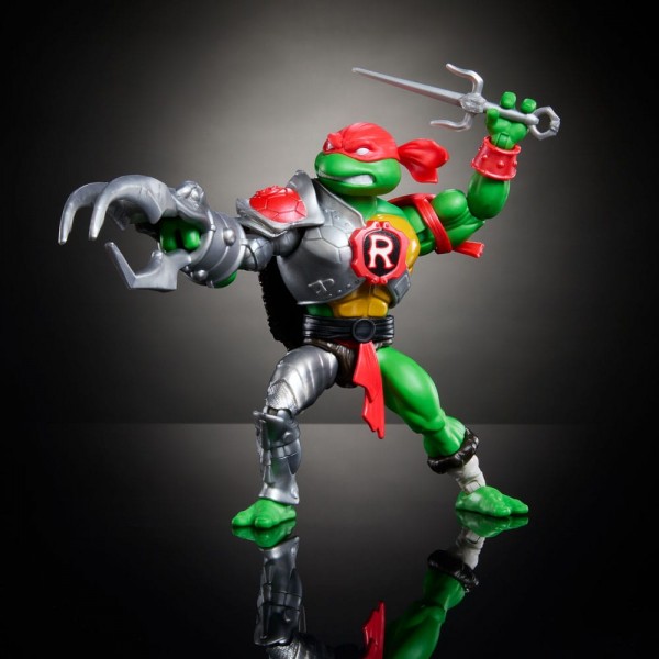 MOTU x TMNT: Turtles of Grayskull Actionfigur Raphael 14 cm