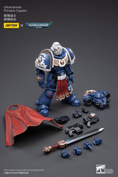 Warhammer 40k Action Figure 1/18 Ultramarines Primaris Captain