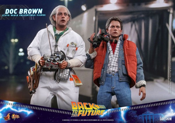 Zurück in die Zukunft Movie Masterpiece Actionfigur 1/6 Doc Brown