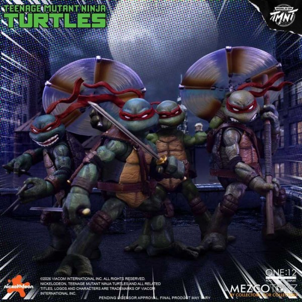 Teenage Mutant Ninja Turtles One:12 Collective Actionfiguren 1/12 Boxed Set 17 cm