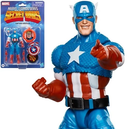 Secret Wars Marvel Legends Captain America 15 cm Actionfigur