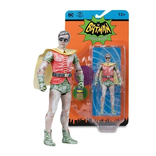 DC Retro Action Figure Batman 66 Wax Robin 15 cm