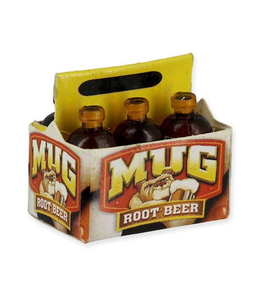 Sixpack &quot;Root Beer&quot; - 1:12 - 2 cm