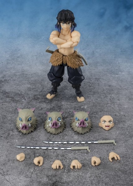 Demon Slayer: Kimetsu no Yaiba S.H. Figuarts Actionfigur Inosuke Hashibira 14 cm
