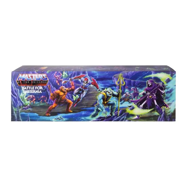 Masters of the Universe Origins Battle for Subternia Actionfiguren 4-Pack