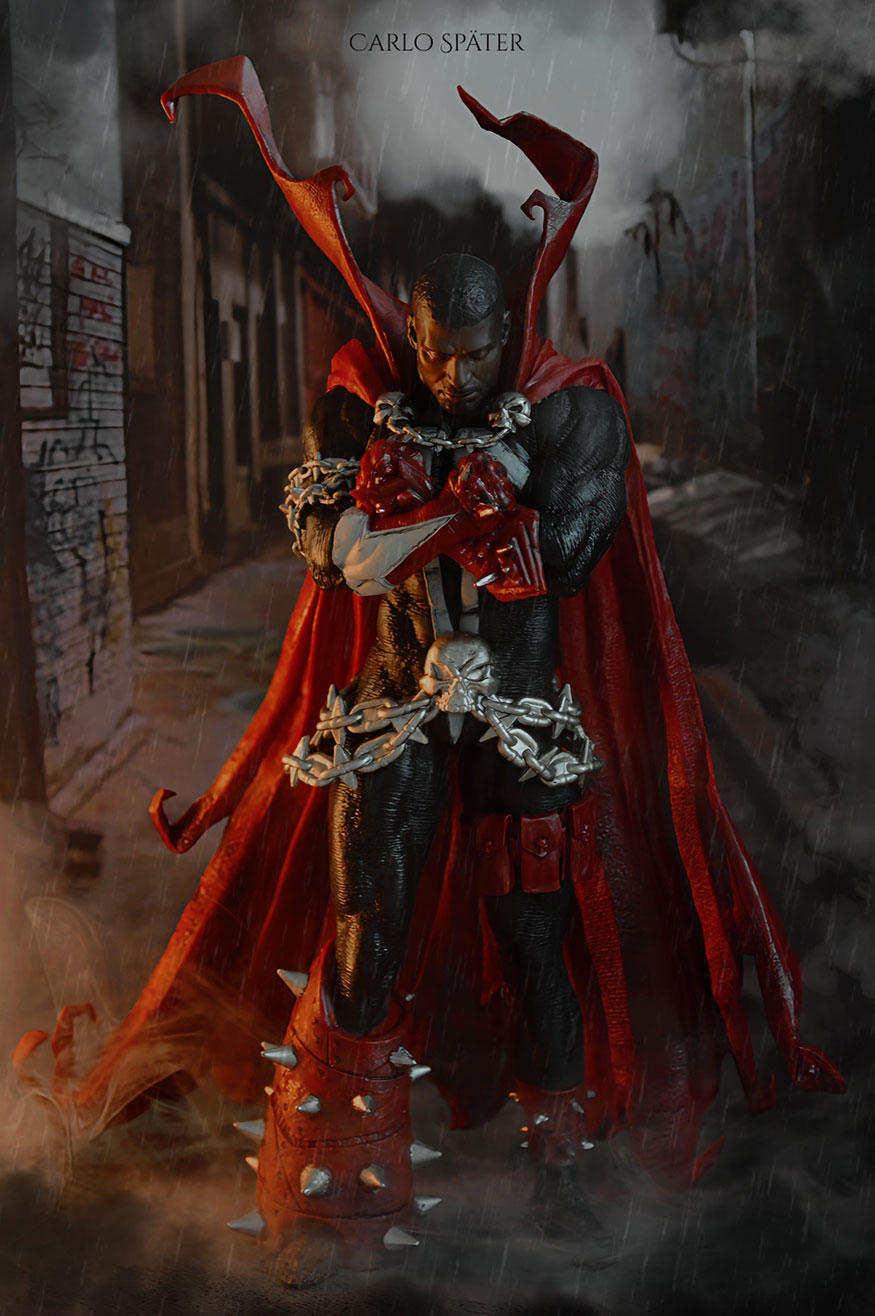 Spawn Actionfigur - Foto von Carlo Später Toyphotography