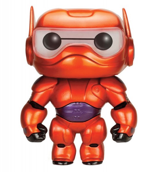 B-item Baymax POP! Vinyl Figure Armoured Baymax Metallic Variant 15 cm - Dirty Packaging
