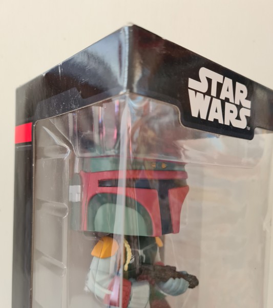 B-Ware Star Wars Wacky Wobbler Wackelkopf-Figur Boba Fett 15 cm - beschädigte Verpackung