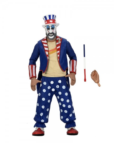 House of 1000 Corpses Actionfigur Captain Spaulding (Tailcoat) 20th Anniversary 18 cm
