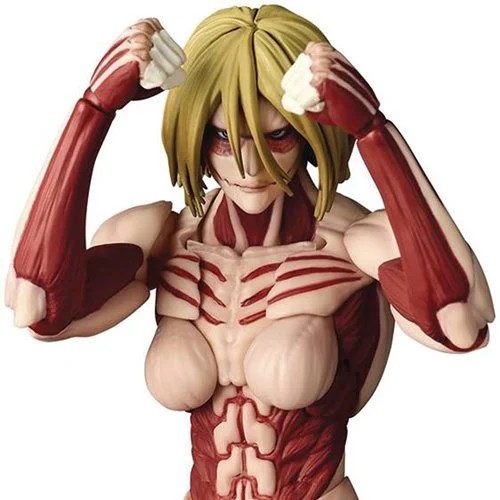 Attack on Titan Female Titan AF Revoltech Amazing Yamaguchi Actionfigur