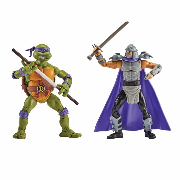 Teenage Mutant Ninja Turtles Classic Action Figures Donatello vs. Shredder (2-Pack)