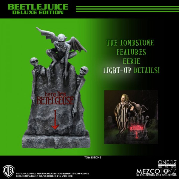 Beetlejuice Actionfigur 1/12 Beetlejuice Deluxe Edition 18 cm