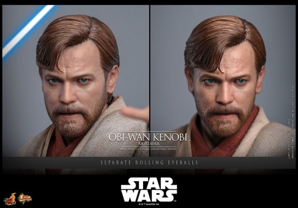 Star Wars: Episode III - Die Rache der Sith Masterpiece Actionfigur 1/6 Obi-Wan Kenobi (Mustafar) 31