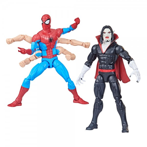 The Amazing Spider-Man Marvel Legends Actionfiguren 2er-Pack Spider-Man &amp; Morbius 15 cm