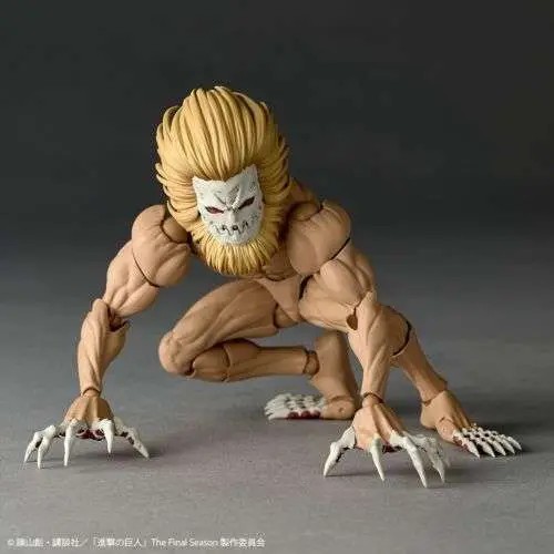 Revoltech Attack On Titan A.Y. Jaw Titan Actionfigur