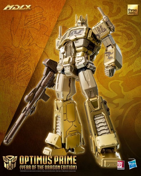 Transformers MDLX Actionfigur Optimus Prime (Year of the Dragon Edition) 18 cm
