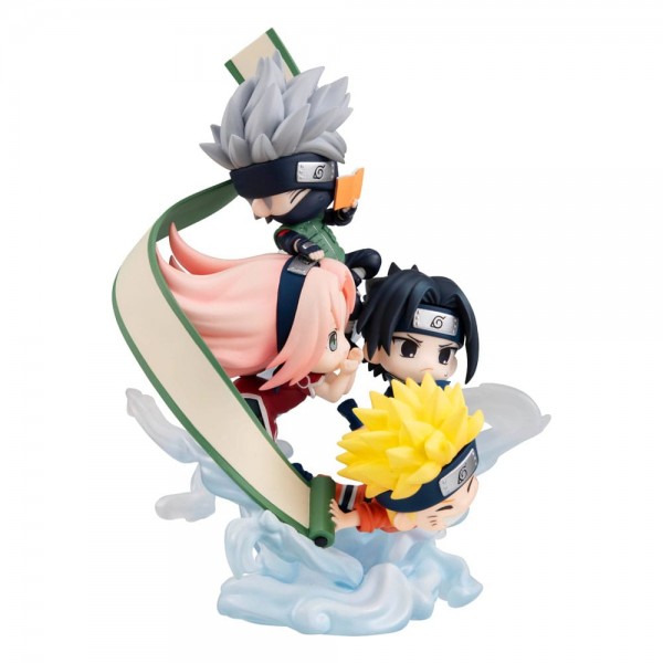 Naruto Shippuden FigUnity PVC Mini-Statue Gather here, Team 7 13 cm