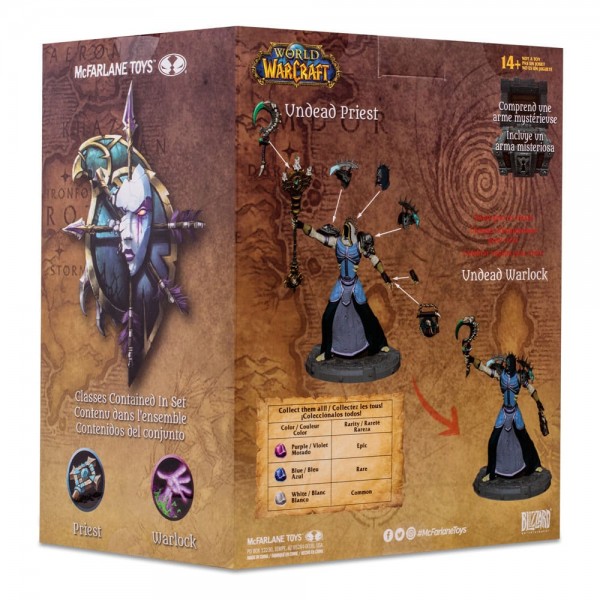 World of Warcraft Actionfigur Undead Priest Warlock (Epic) 15 cm