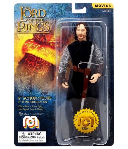 Lord of the Rings Mego Retro Action Figure Aragorn