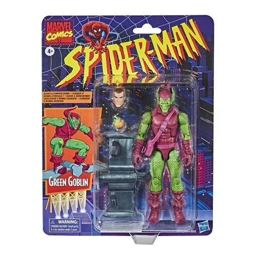 Spider-Man Retro Marvel Legends Green Goblin Actionfigur