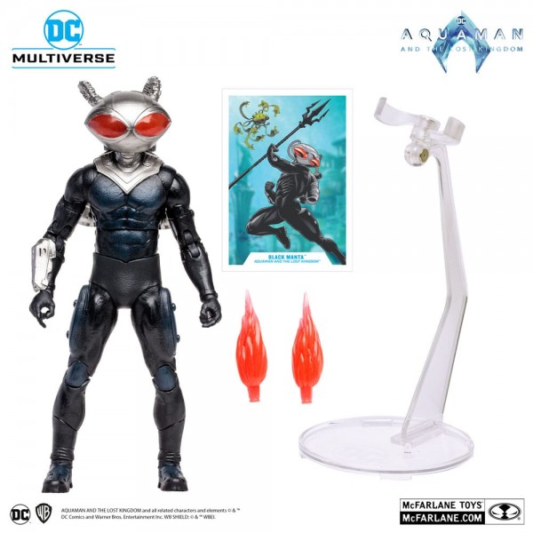 Aquaman and the Lost Kingdom DC Multiverse Actionfigur Black Manta 18 cm