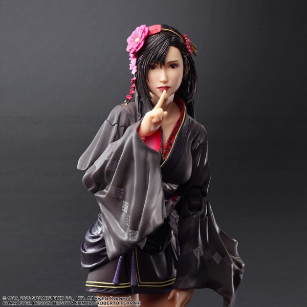 Final Fantasy VII Remake Play Arts Kai Action Figure Tifa Lockhart (Exotic Dress Version) 