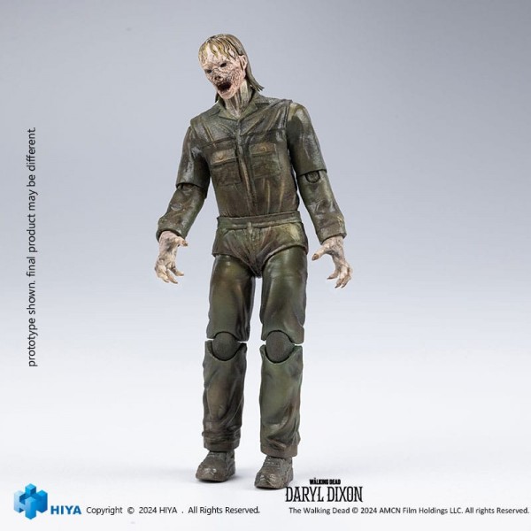 The Walking Dead Exquisite Mini Action Figure 1:18 Daryl Dixon Dark Eyes Walker 11 cm