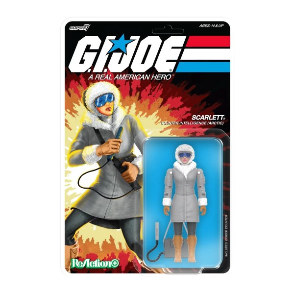 G.I. Joe ReAction+ Wave 6 Arctic Scarlett