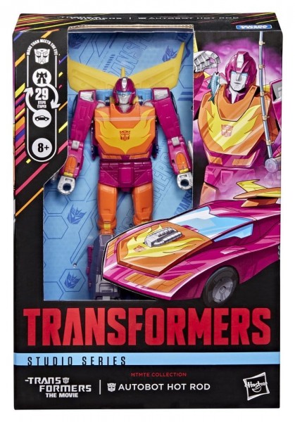 The Transformers: The Movie Studio Series Voyager Class Actionfigur MTMTE Collection: Autobot Hot Ro