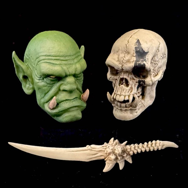 Mythic Legion: The Roleplaying Game - Enemy Heads Pack