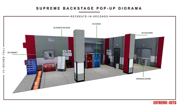 Extreme-Sets Supreme Backstage Pop-Up Diorama 1/12