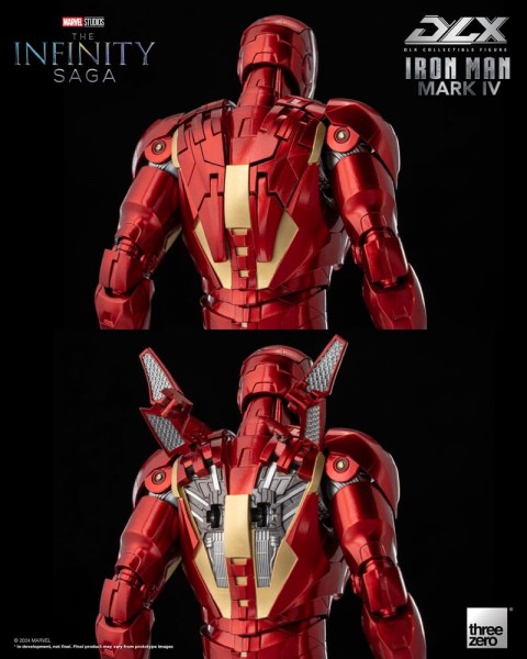 Infinity Saga DLX Action Figure 1:12 Iron Man Mark 4 17 cm