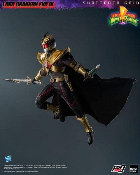 Mighty Morphin Power Rangers Shattered Grid FigZero Actionfigur 1/6 Lord Drakkon Evo III 30 cm