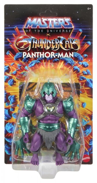 Masters of the Universe x ThunderCats Actionfigur Panthor Man 14 cm