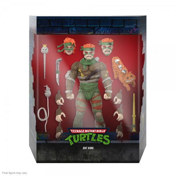 Teenage Mutant Ninja Turtles Ultimates Action Figure Rat King 18 cm