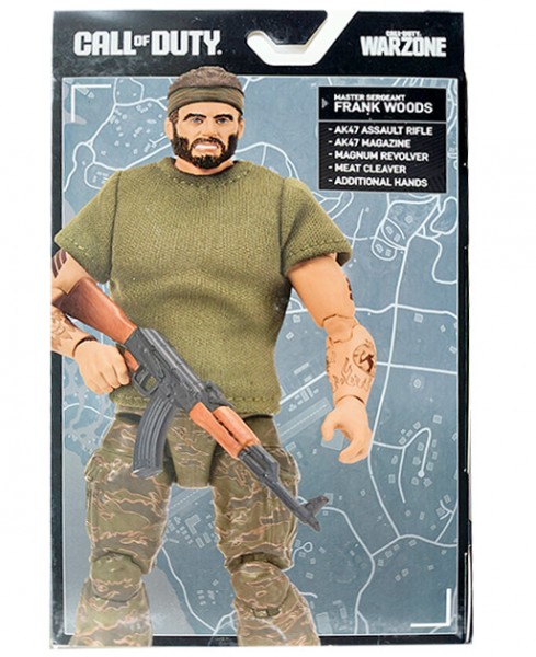 Call Of Duty Black Ops Action Figure Frank Woods 17 cm