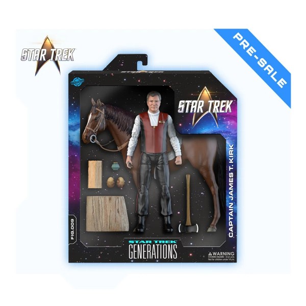 Star Trek: Generations: Captain James T. Kirk Actionfigur