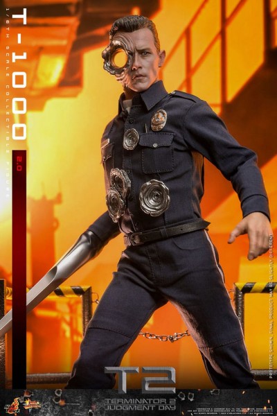 Terminator 2 Movie Masterpiece Actionfigur 1/6 T-1000 (2.0) 31 cm