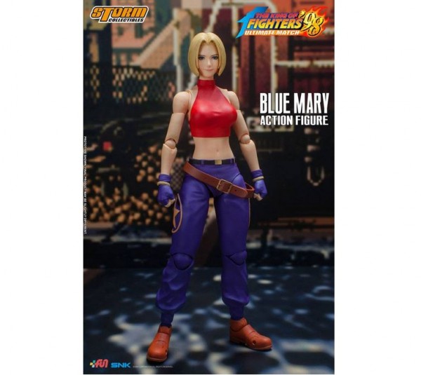 King of Fighters &#039;98: Ultimate Match Action Figure 1/12 Blue Mary