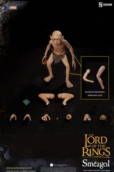 Herr der Ringe Actionfigur 1/6 Sméagol 20 cm